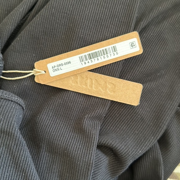 SKIMS Soft Lounge Long Slipdress Black - Picture 9 of 9